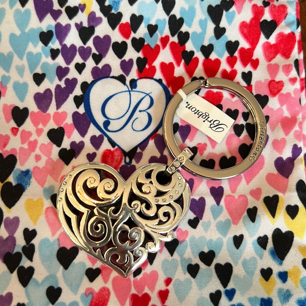 Brighton Madrid Heart Key Fob